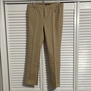 Chaps Tan Khaki Straight Leg Jeans Timeless Style